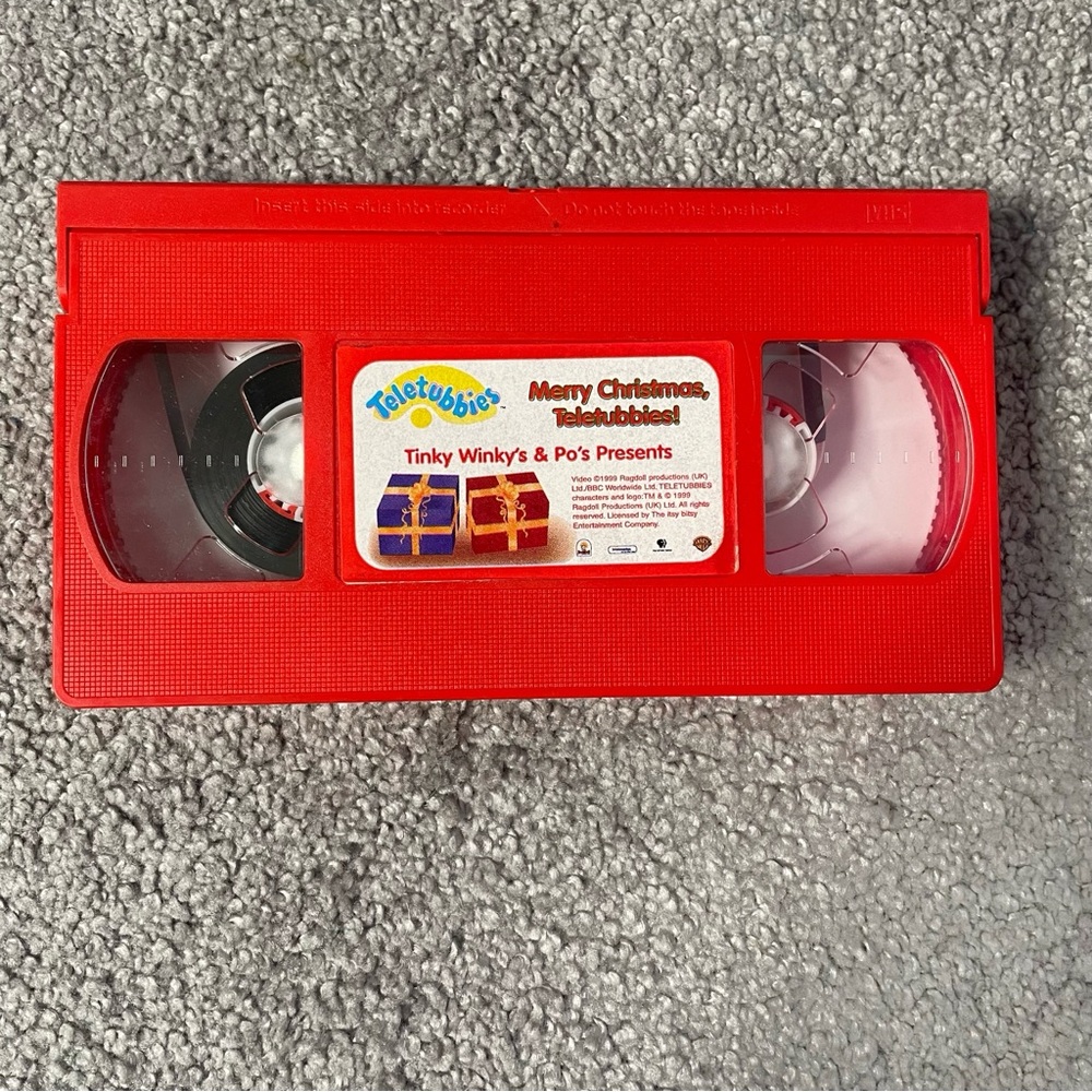 Teletubbies Merry Christmas, Teletubbies VHS 1999 Vintage Kids Retro Tested